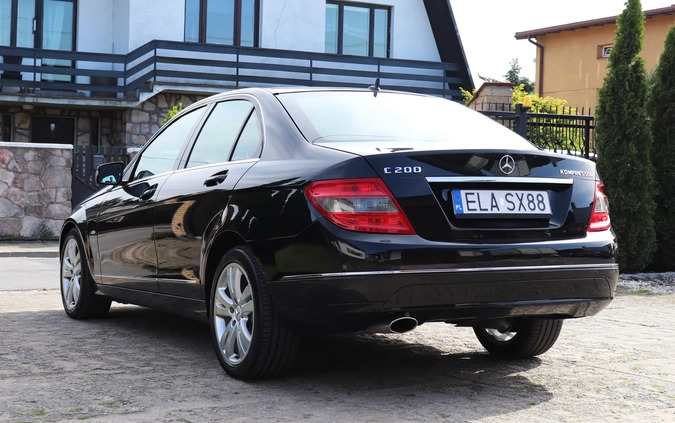 Mercedes-Benz Klasa C cena 36900 przebieg: 231000, rok produkcji 2008 z Borek Wielkopolski małe 379